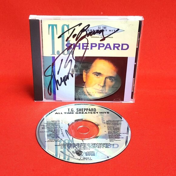 TG Sheppard All Time Greatest Hits Original Recordings CD Signed 1991 - Picture 7 of 8